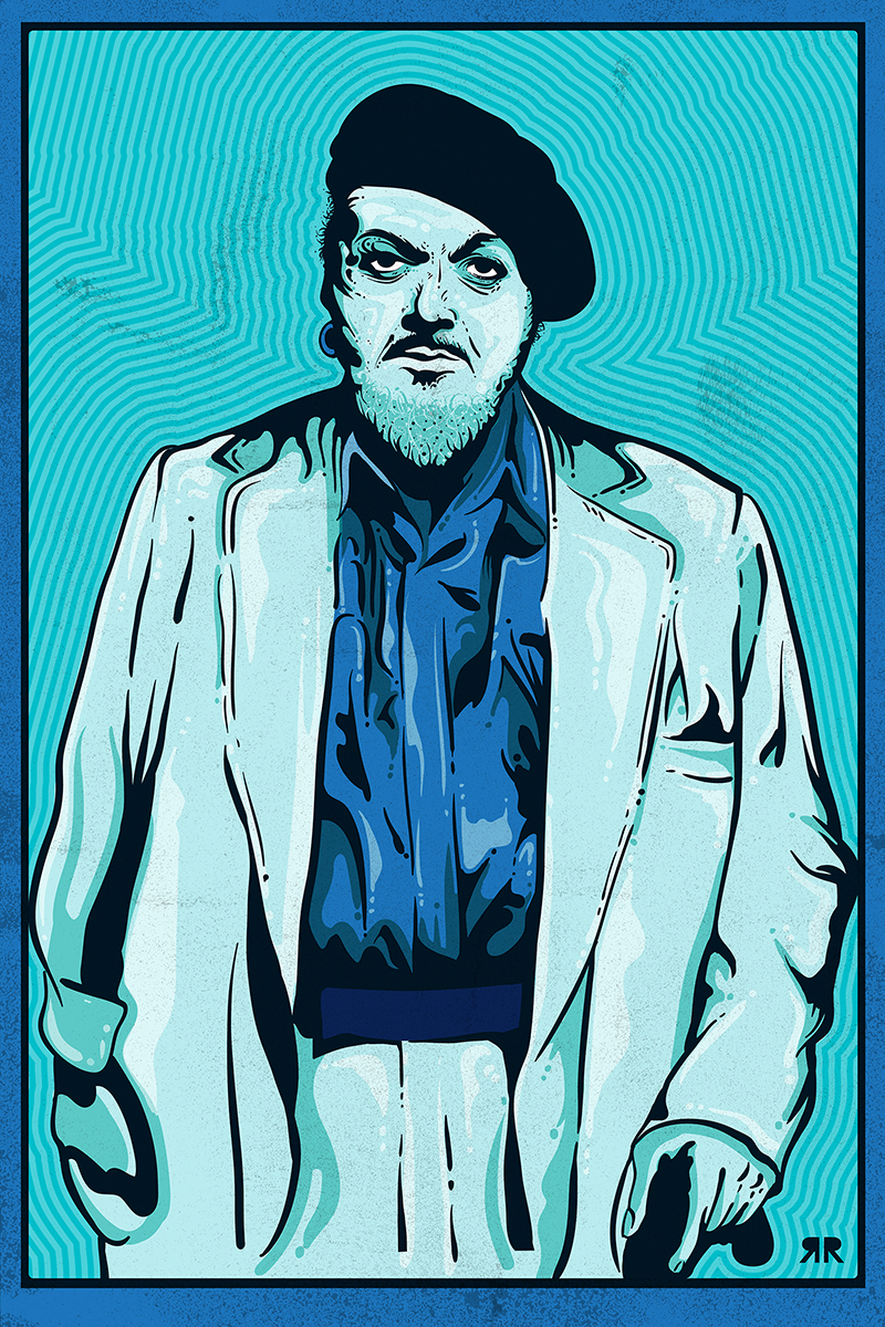 Graphic Design poster of Dr. John by a company in Lafayette LA