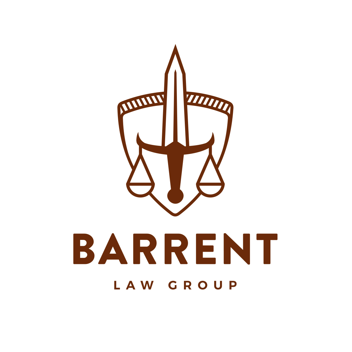A law firm logo design for a company in Lafayette LA